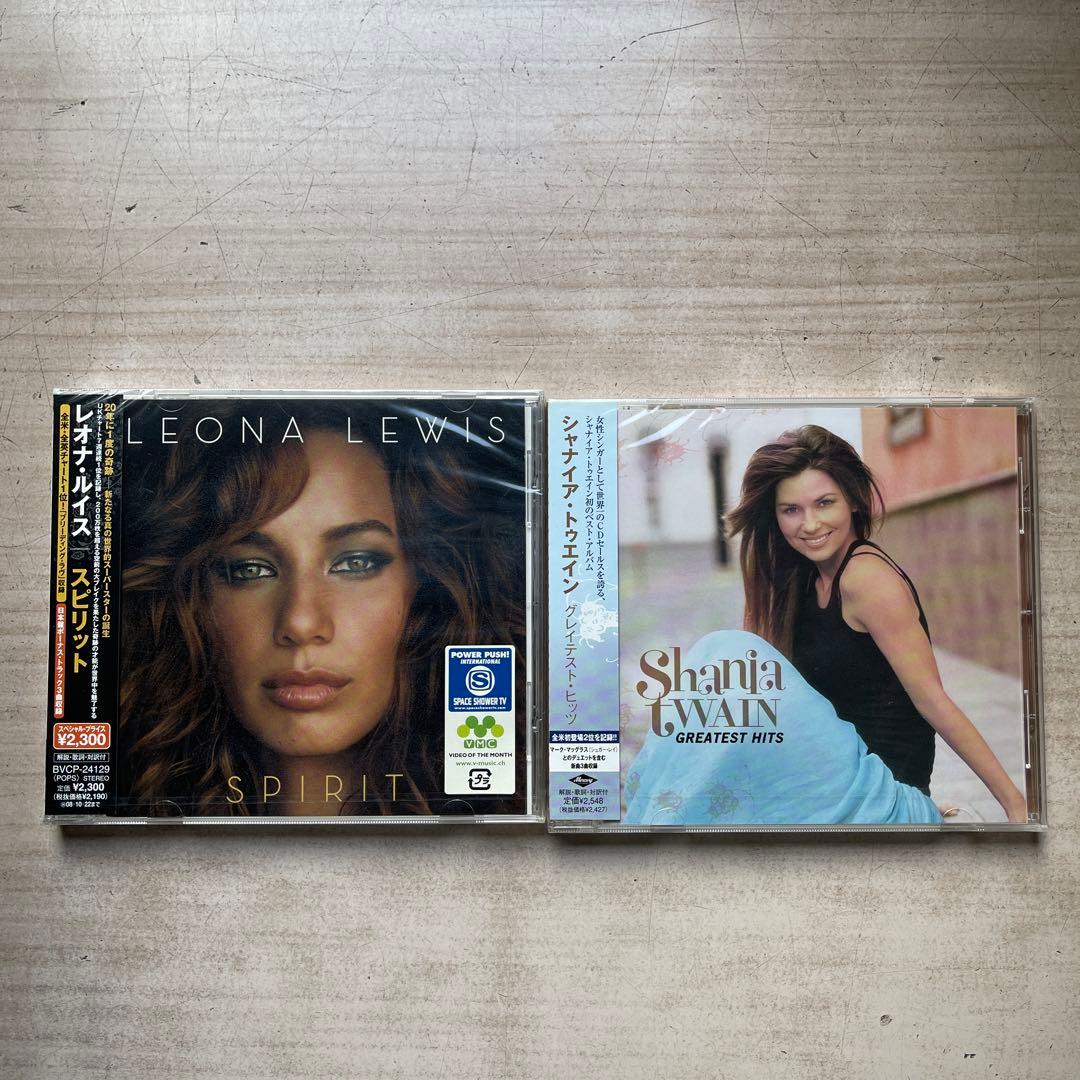 マライア⑩&ホィットニー④&レオナ①&シャナイア①CDアルバム未開封品16枚