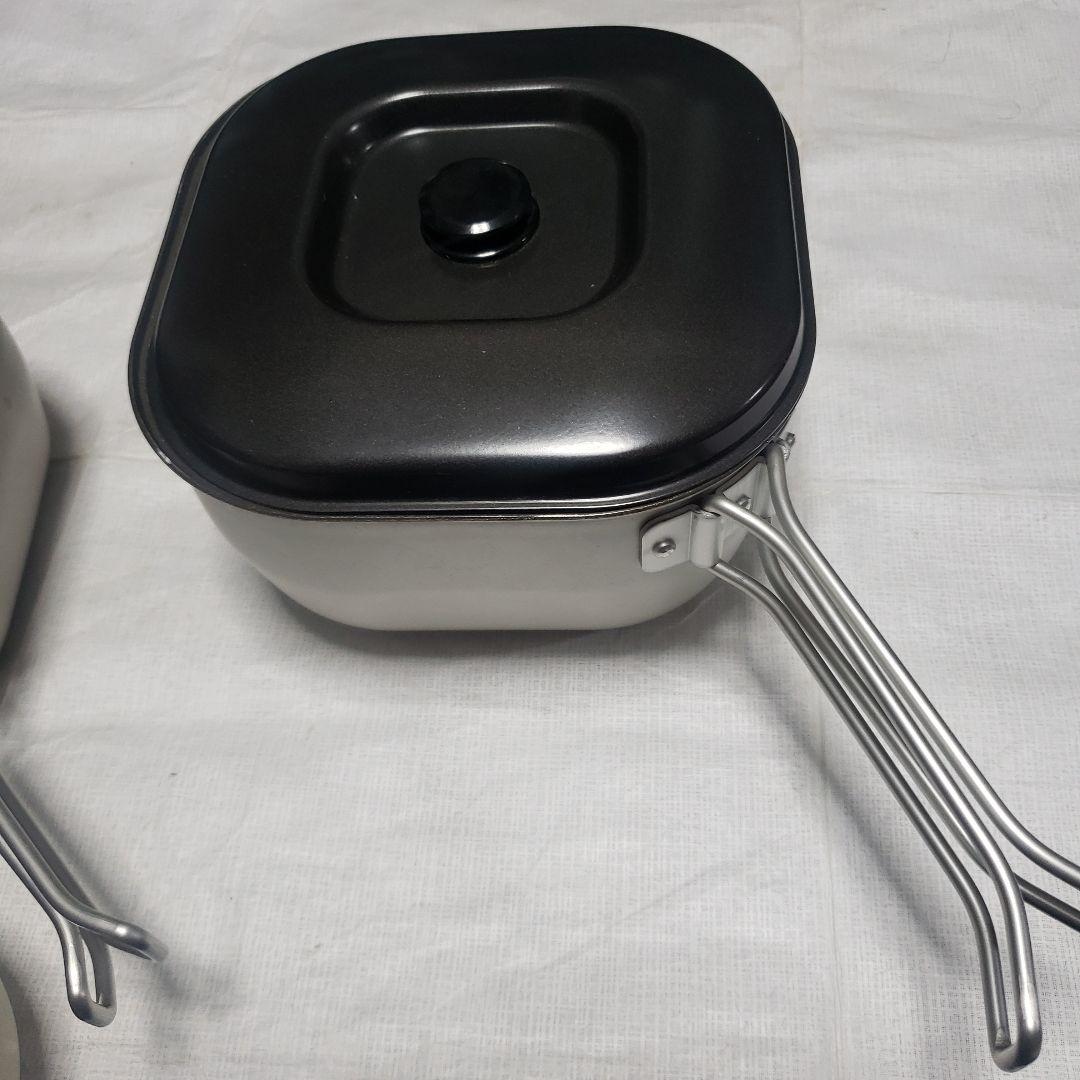 スノーピーク角形クッカーセット 収納ネット付き