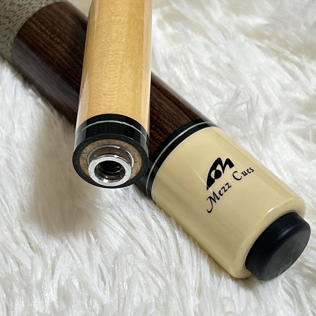 美品 Mezz 日本製 上位モデル セミハードケース付 キュー　ビリヤード