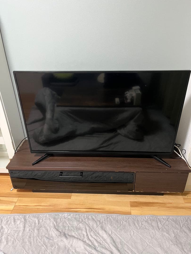 テレビ台 引き出し付き　ダークブラウン