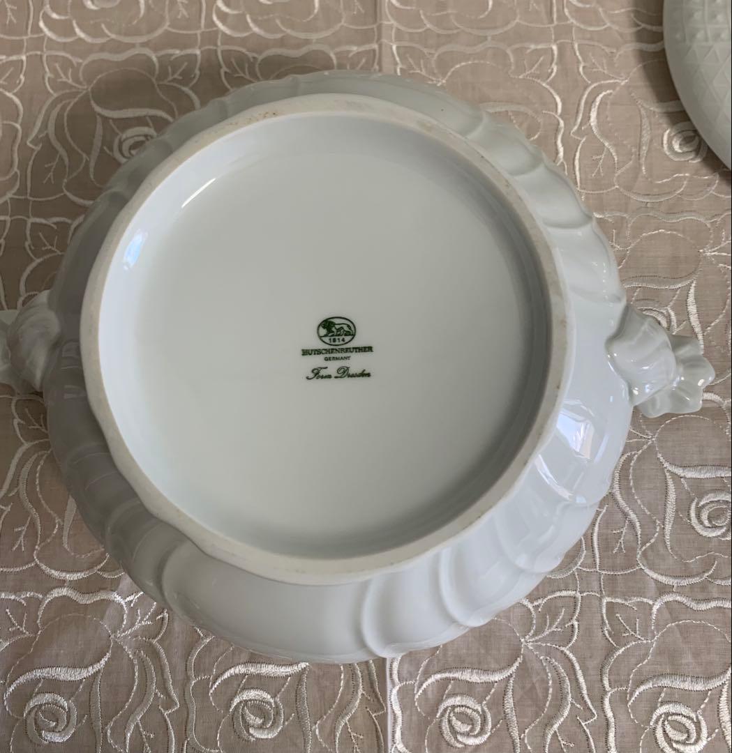 フッチェンロイター　ドレスデンホワイト　スープチューリン　希少品