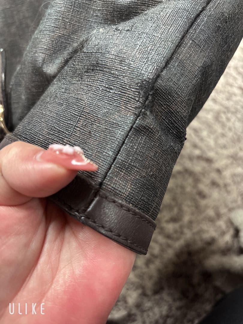 グッチ トートバッグ GGスプリーム PVC レザー A4収納 肩掛け レザー