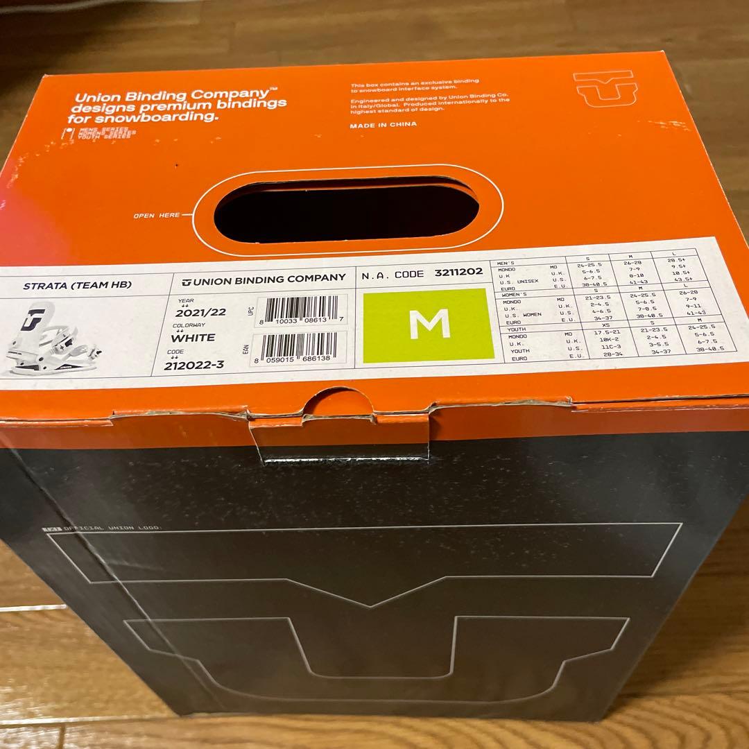 UNION STRATA 21/22 ホワイト Mサイズ