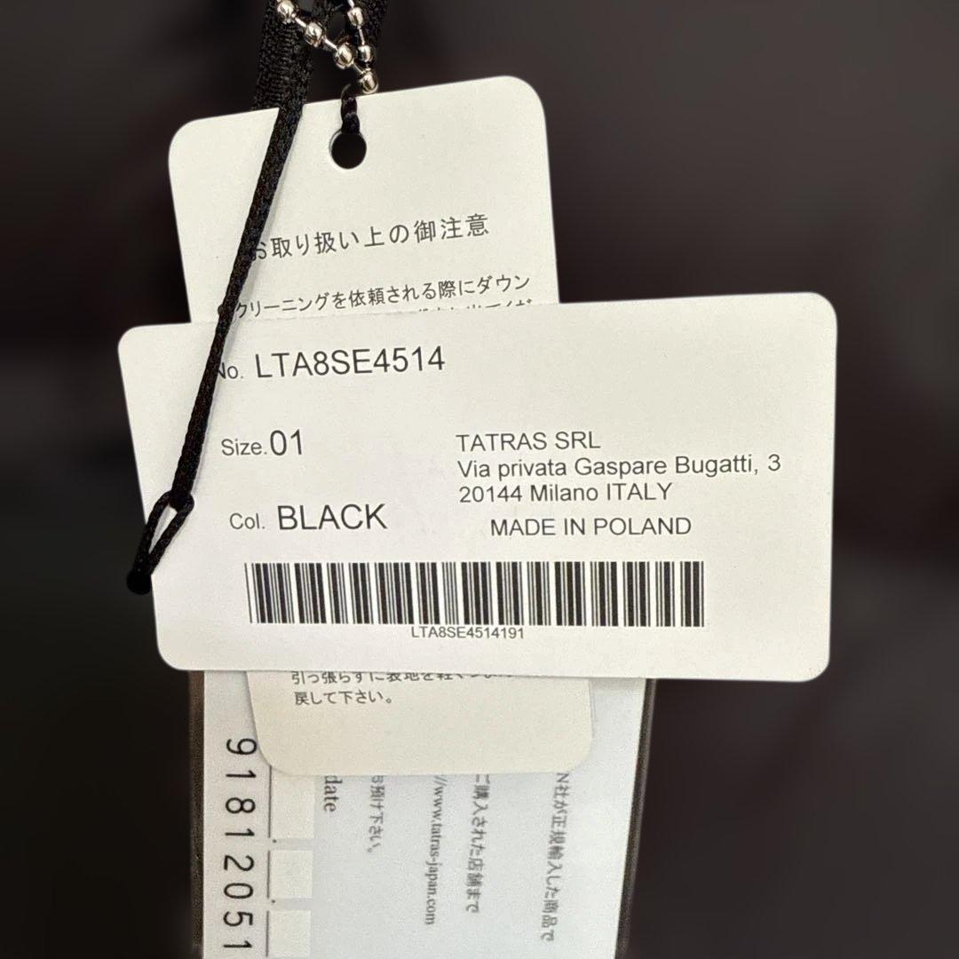 TATRAS タトラス直営店限定SPERANZAブラック　　　　サイズ01