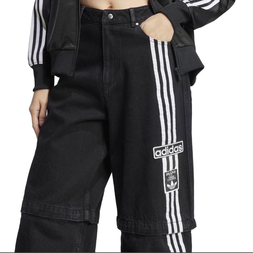 adidas アディブレイク 2-in-1 デニムパンツ