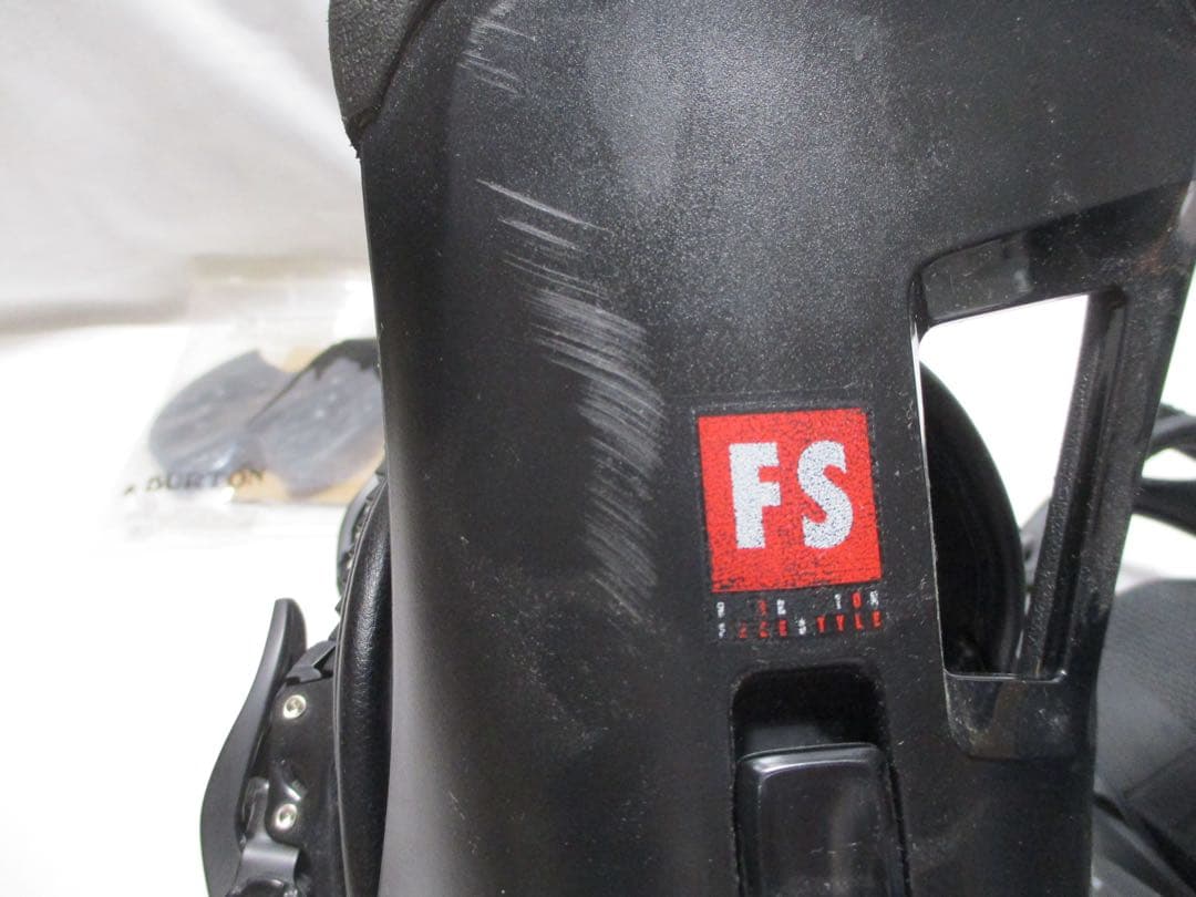 M250822G100★Burton FS ブラック ビンディング　サイズS