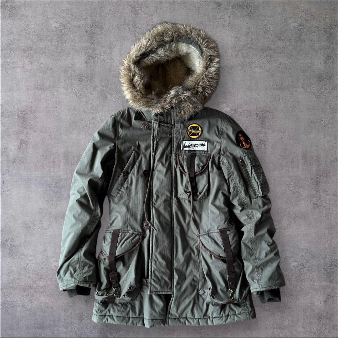 HYSTERIC GLAMOUR N3B ファージャケット プリマロフト