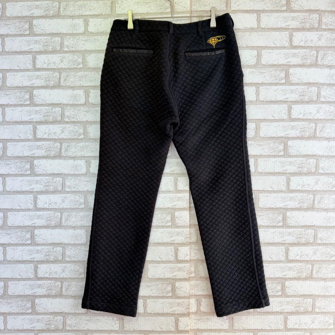 BEAMS GOLF ビームスゴルフ　キルティングパンツ　黒　冬用　メンズ　S