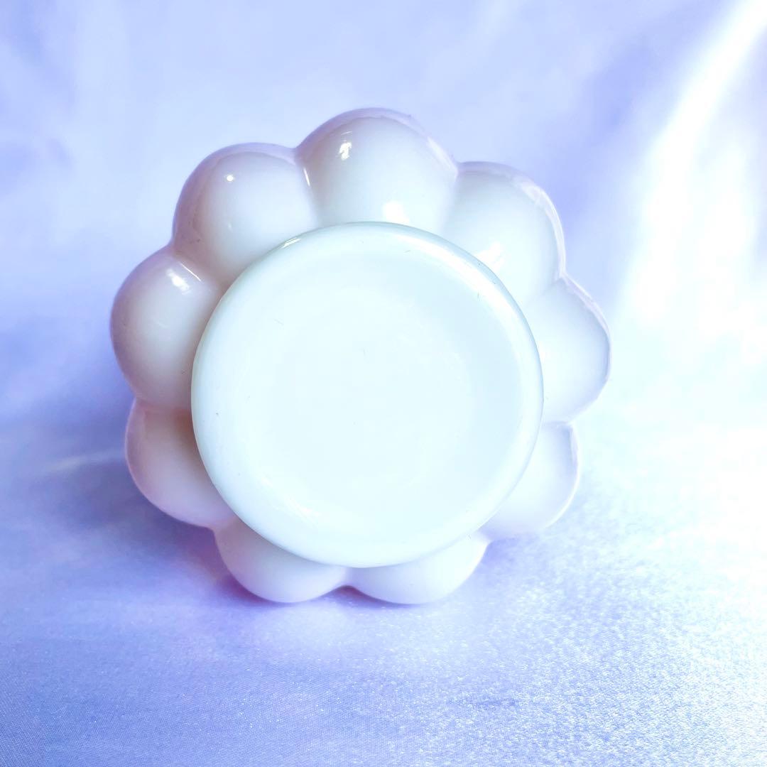 フェントン ピーチクレスト メロンシェイプ フラワーベース ピンク12cm ②