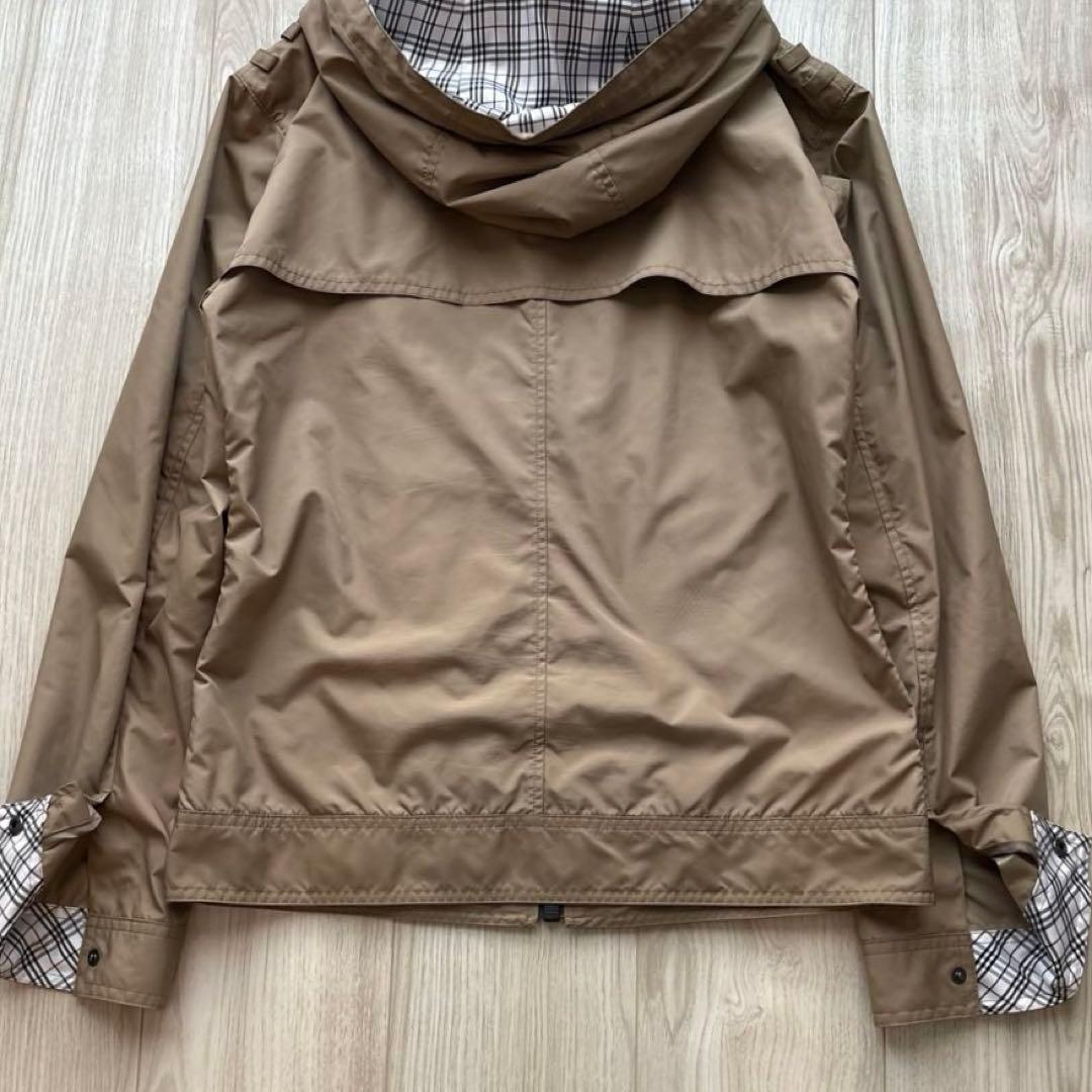 【美品】バーバリーブラックレーベル ブルゾン M ベージュ ノバチェック 春服