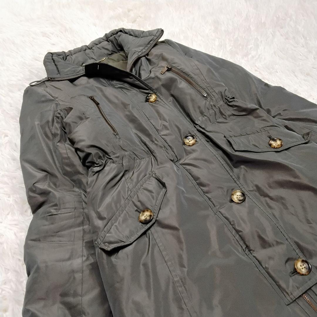 MICHEAL KORS ダウンジャケット ロング 3way　カーキ色　XL