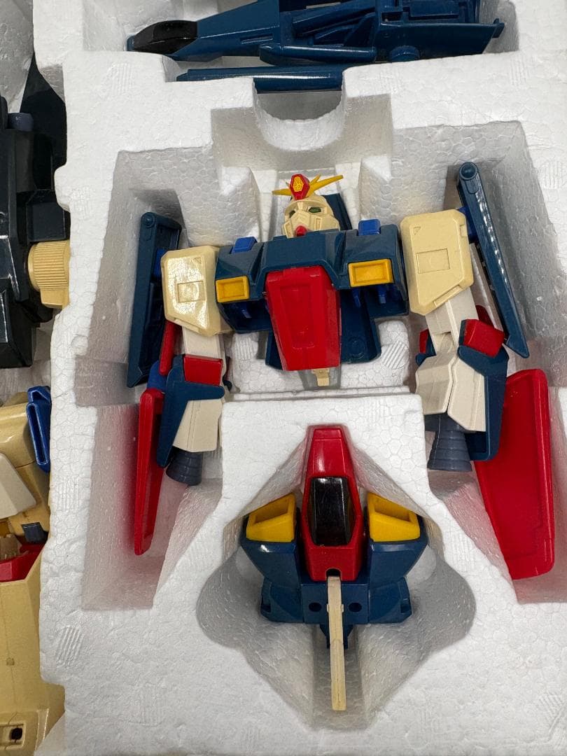 バンダイ デラックス ガンダムZZ MSZ-010 当時物 合体変形 フィギュア