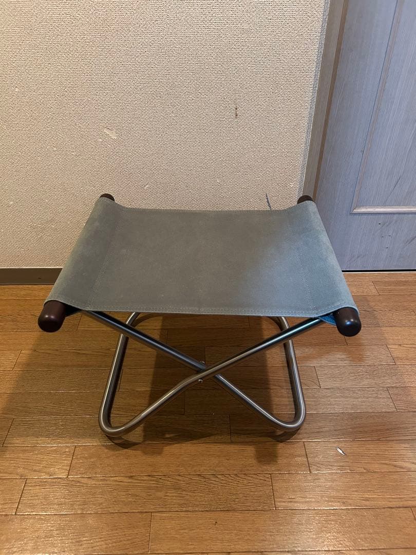 【美品】ニーチェアエックス　オットマン　ダークブラウン/グレー