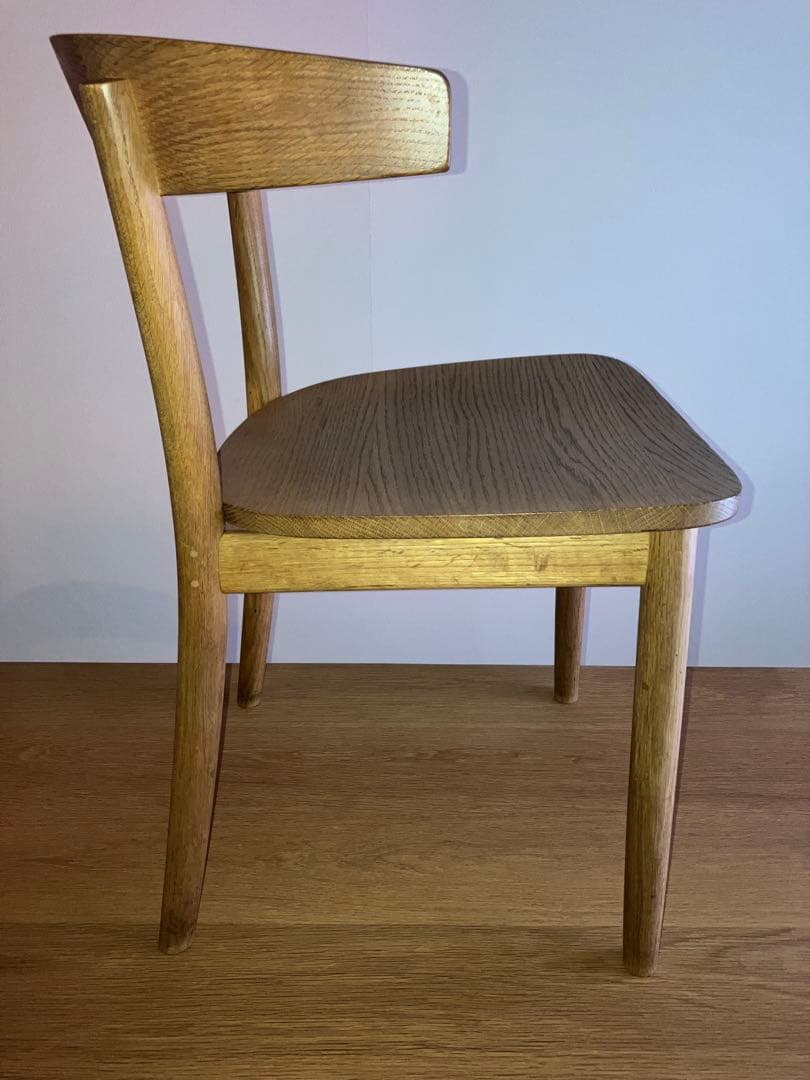 無印良品 REAL FURNITURE オーク無垢材チェア A