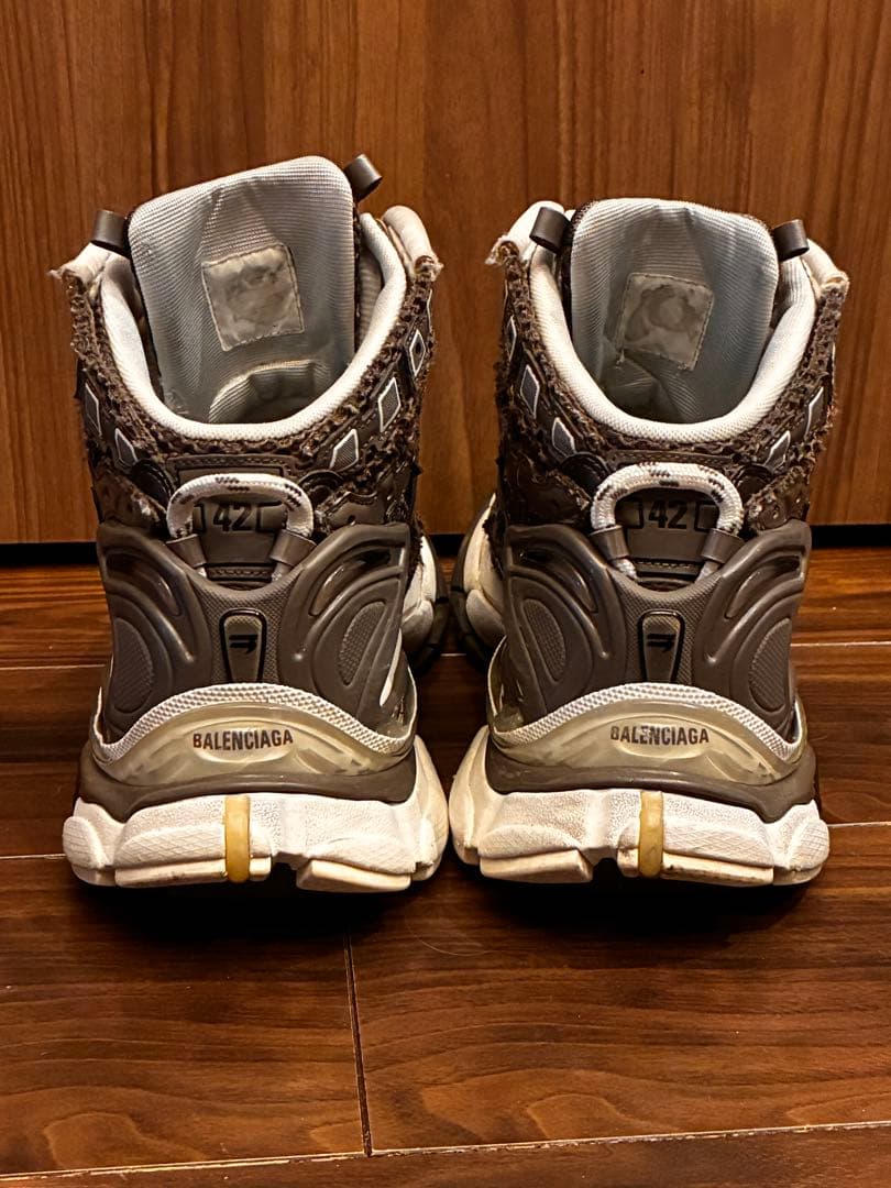 BALENCIAGA ハイカットスニーカー 42 グレー