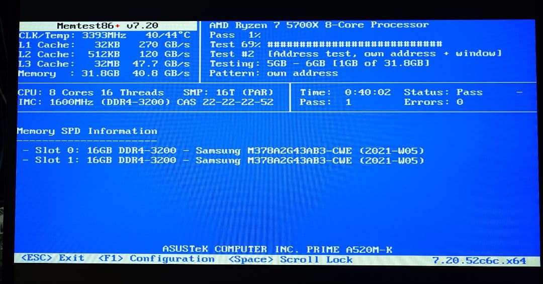 Samsung DDR4 3200 16GB ×2 計 32GB 動作確認済01