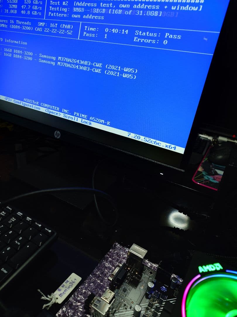 Samsung DDR4 3200 16GB ×2 計 32GB 動作確認済01