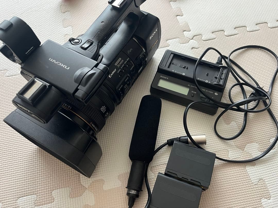 中古 SONY NXCAM HXR-NX5J 業務用ビデオカメラ