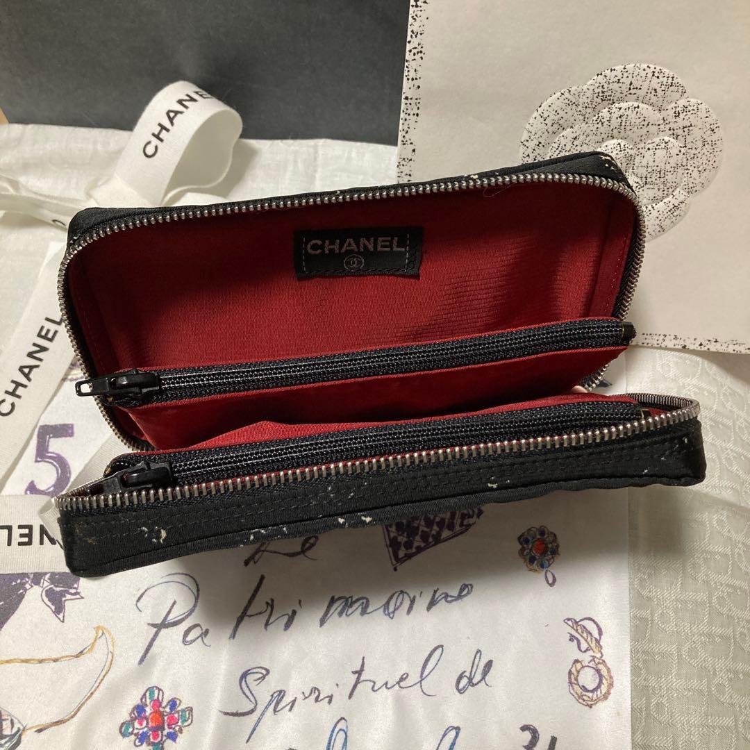 美品☆CHANEL☆旧トラベルライン☆ポーチ☆アクセサリーポーチ☆
