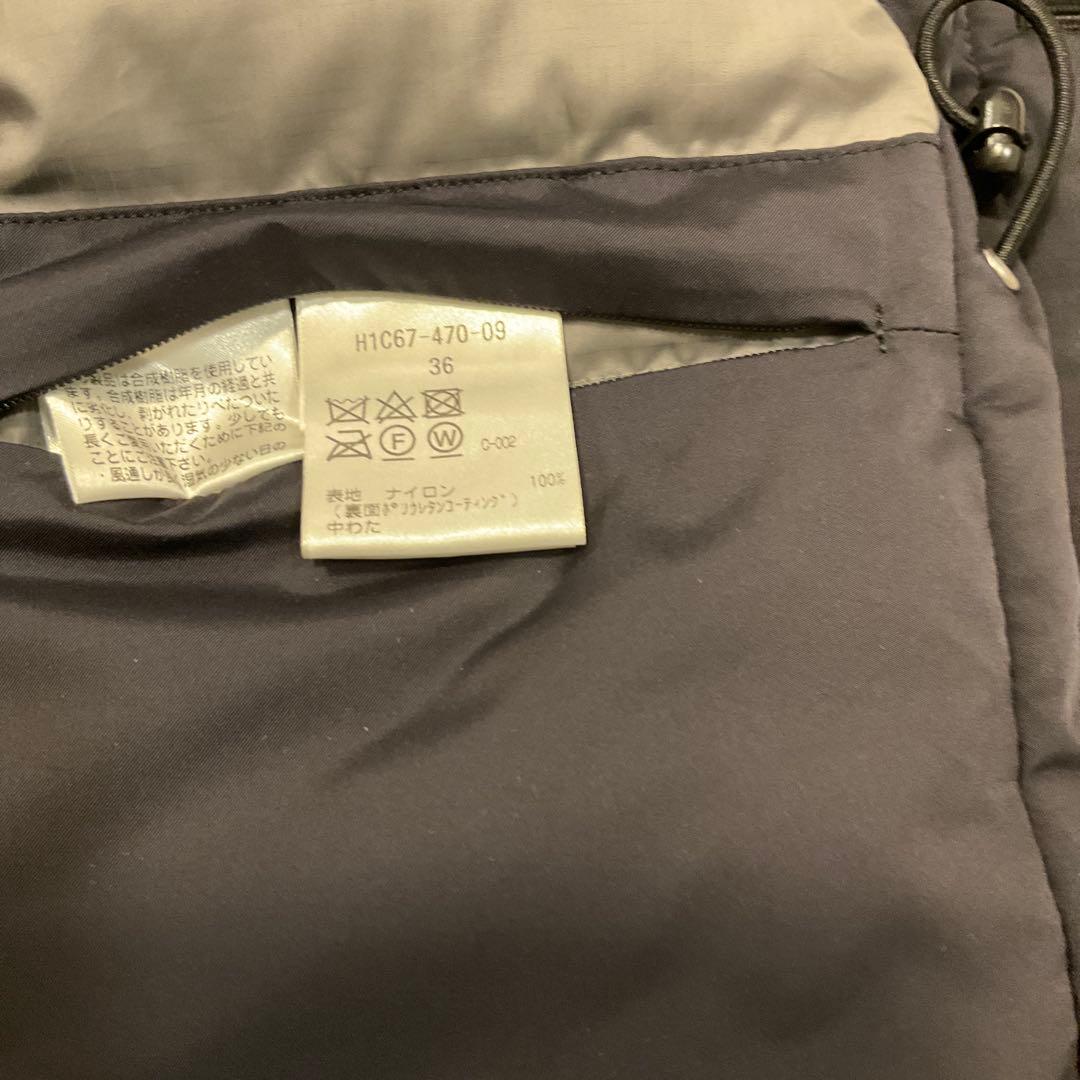 mackintosh britec ブラック ステンカラーダウンコート 36