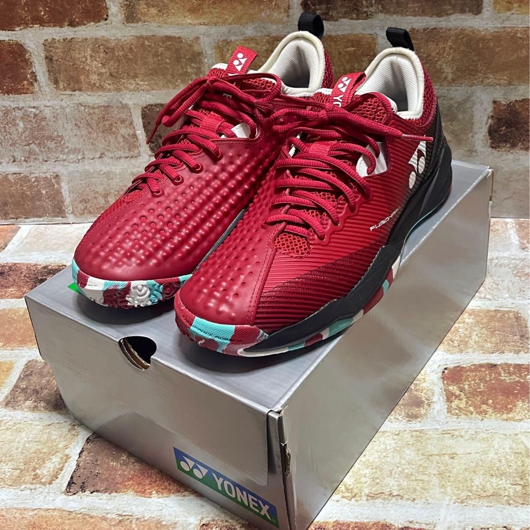 ヨネックス テニスシューズ パワークッションフュージョンレブ4MGC 28cm