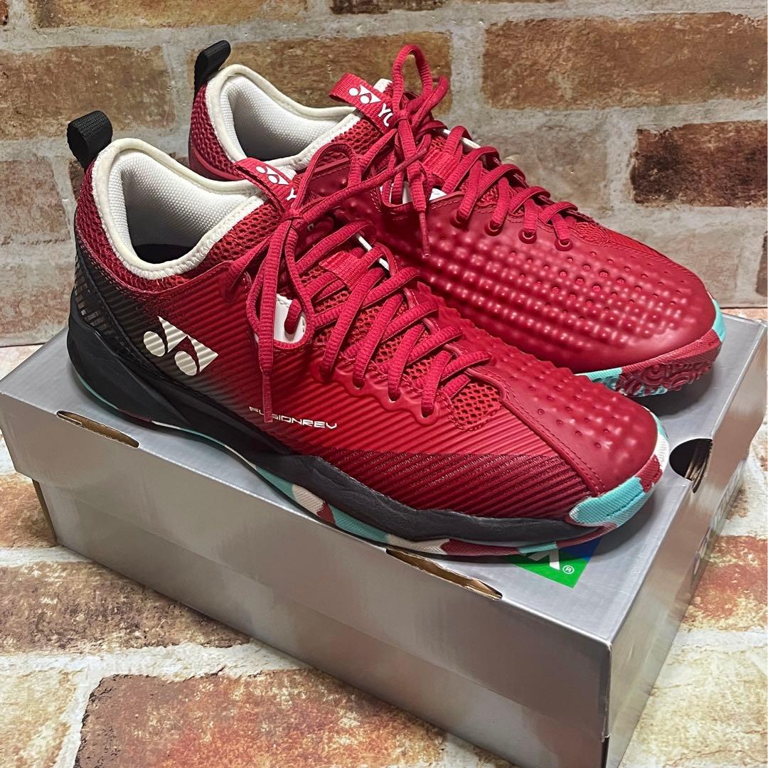 ヨネックス テニスシューズ パワークッションフュージョンレブ4MGC 28cm