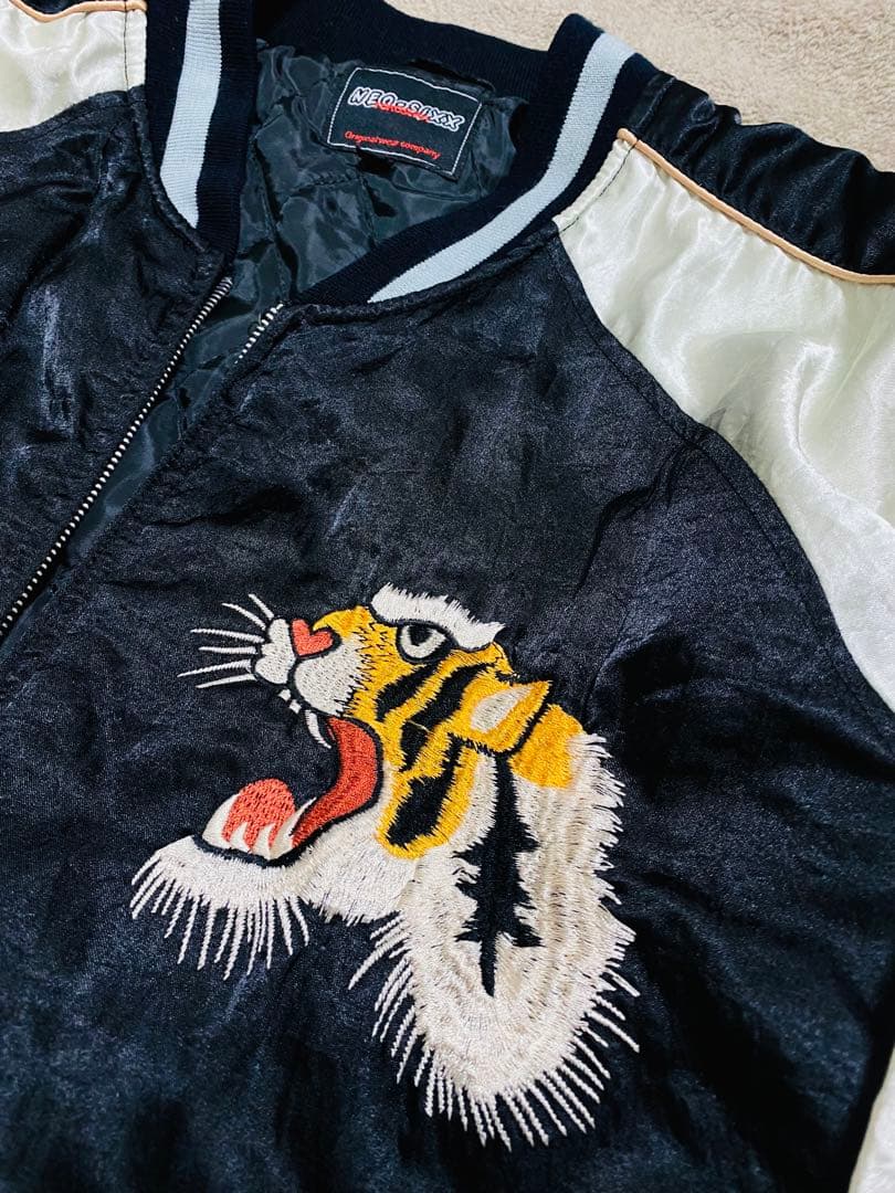 NEO-SIXX 虎 日本限定 スカジャン サテン unisex vintage