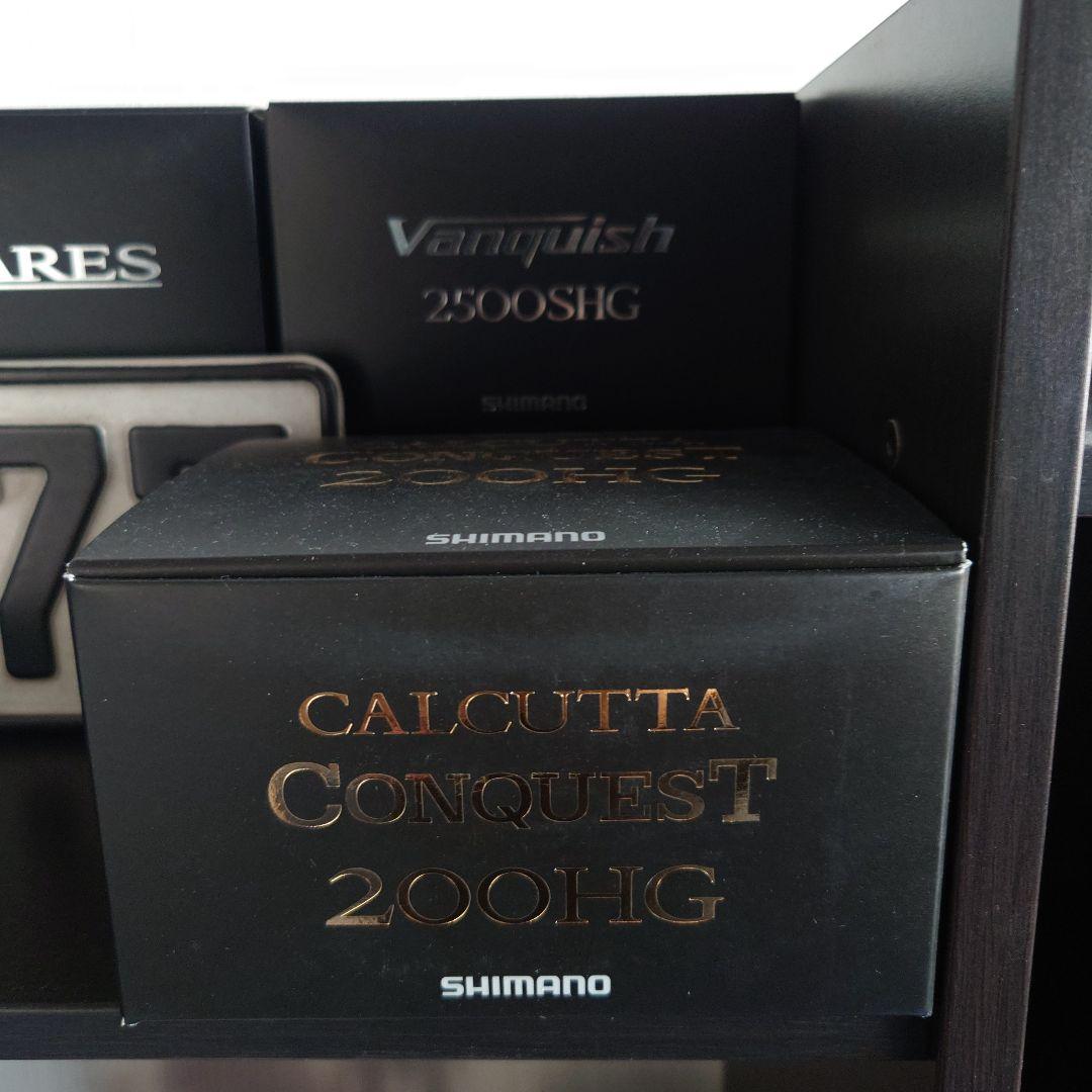 シマノ、21カルカッタコンクエスト200HG美品