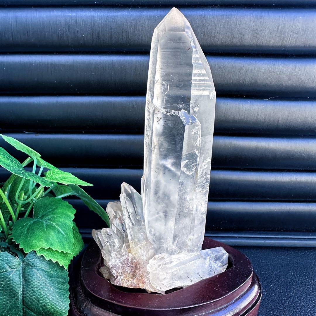 希少高透明度❗️マニカラン産レインボー☆ヒマラヤ水晶クラスター強いパワーA1443