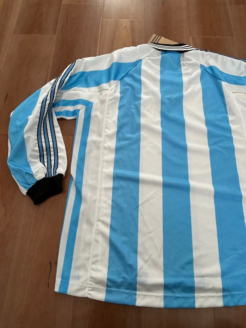 【レア・新品タグ付き】アルゼンチン代表 98-99 長袖 ユニフォーム 当時品