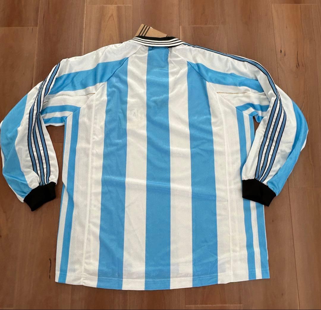 【レア・新品タグ付き】アルゼンチン代表 98-99 長袖 ユニフォーム 当時品