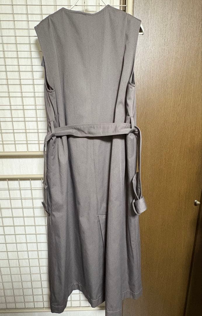 anuans 3wayトレンチコート　チャコールグレー