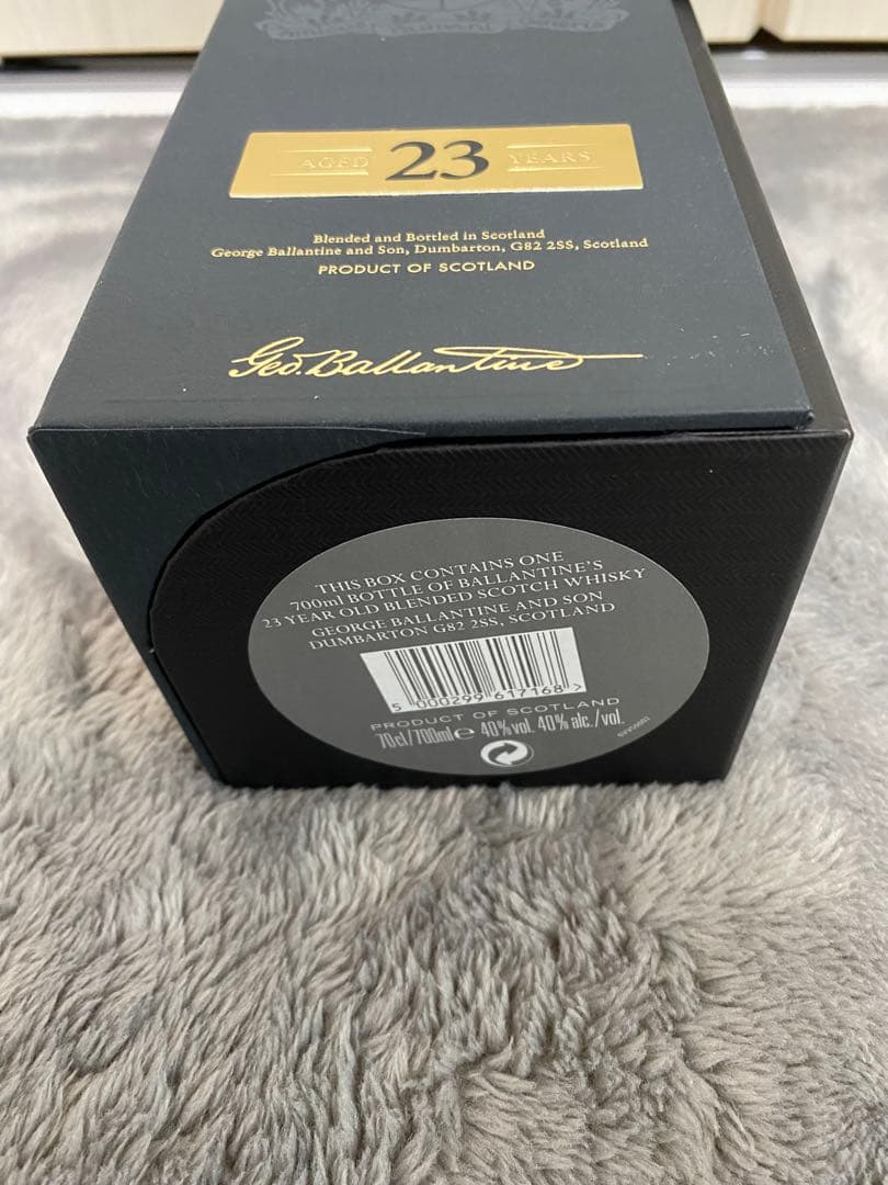 Ballantine's 23年 ブレンデッドスコッチウイスキー40度　700㎖