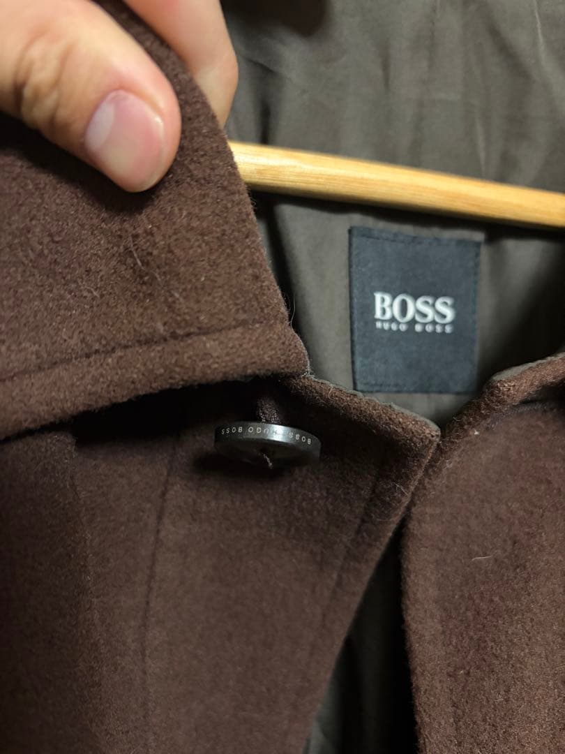 BOSS HUGO BOSS ブラウム カシミヤ ウール コート