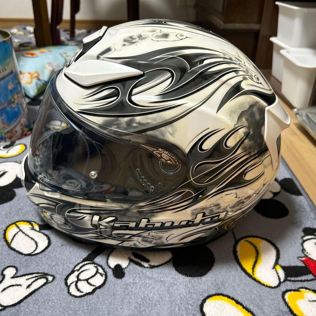 OGK KABUTO SHUMA FLAME フルフェイスヘルメットMサイズ