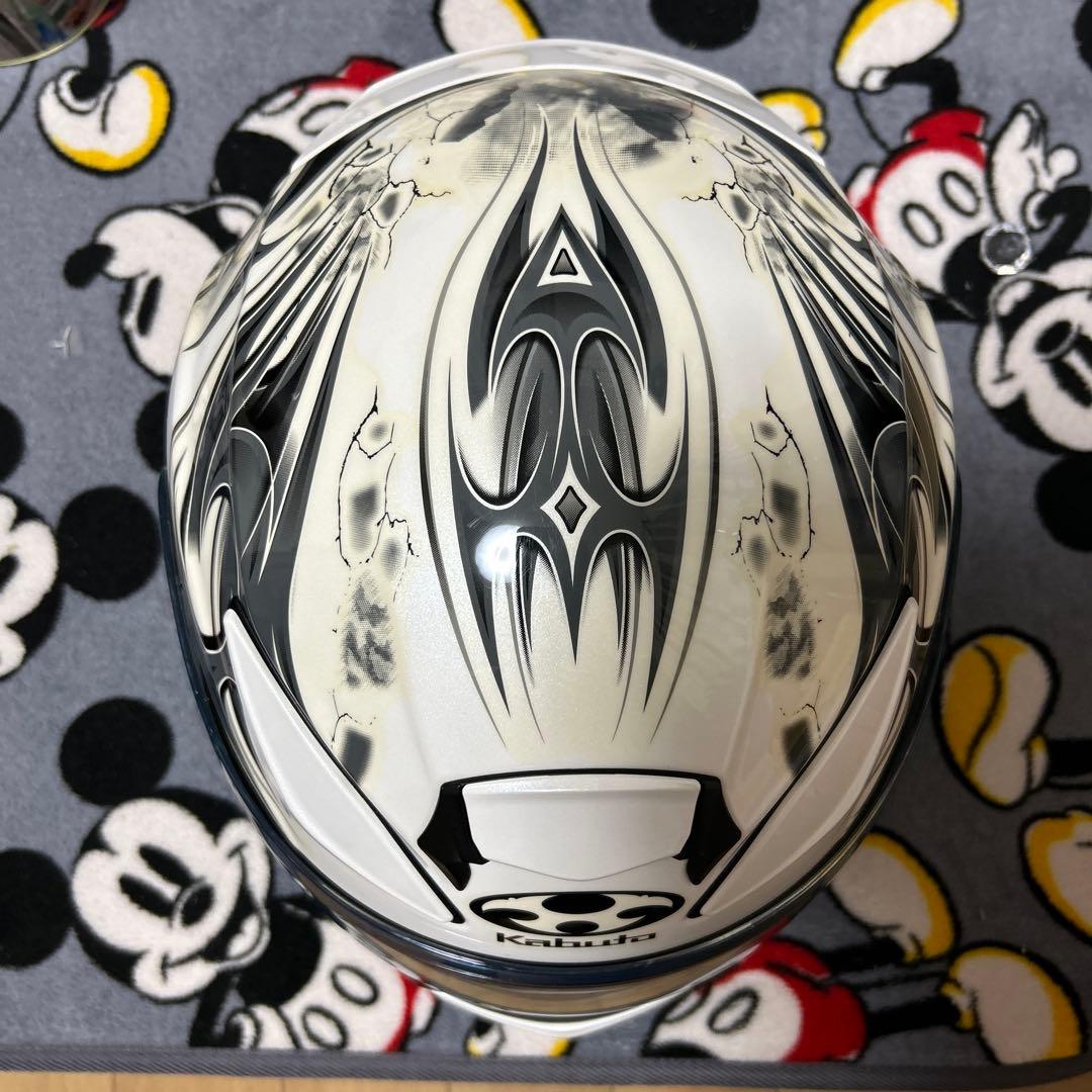 OGK KABUTO SHUMA FLAME フルフェイスヘルメットMサイズ