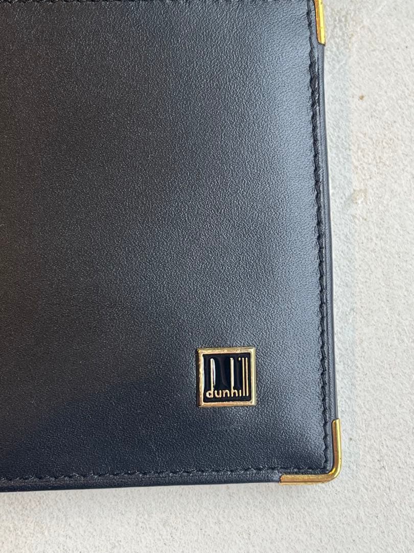 【新品未使用】Alfred Dunhill ブラック 二つ折り財布
