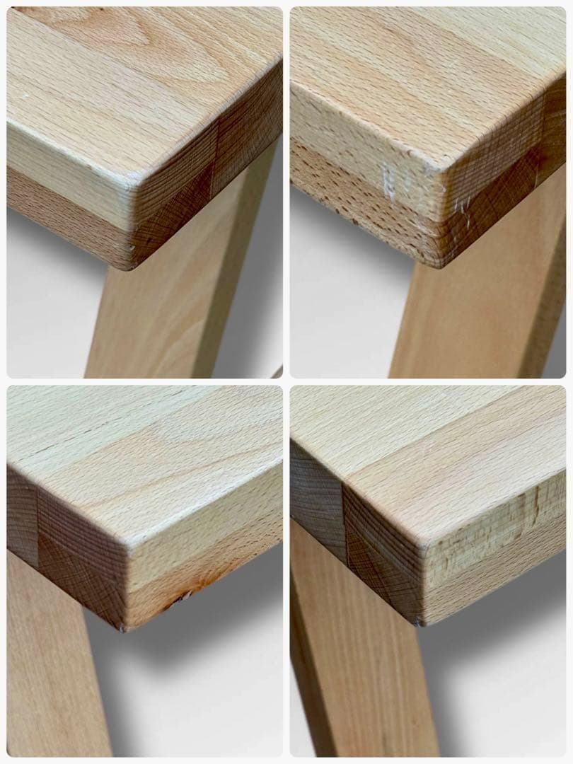 【美品】ニトリ Nコレクション ダイニング テーブル T-06 天然木 北欧