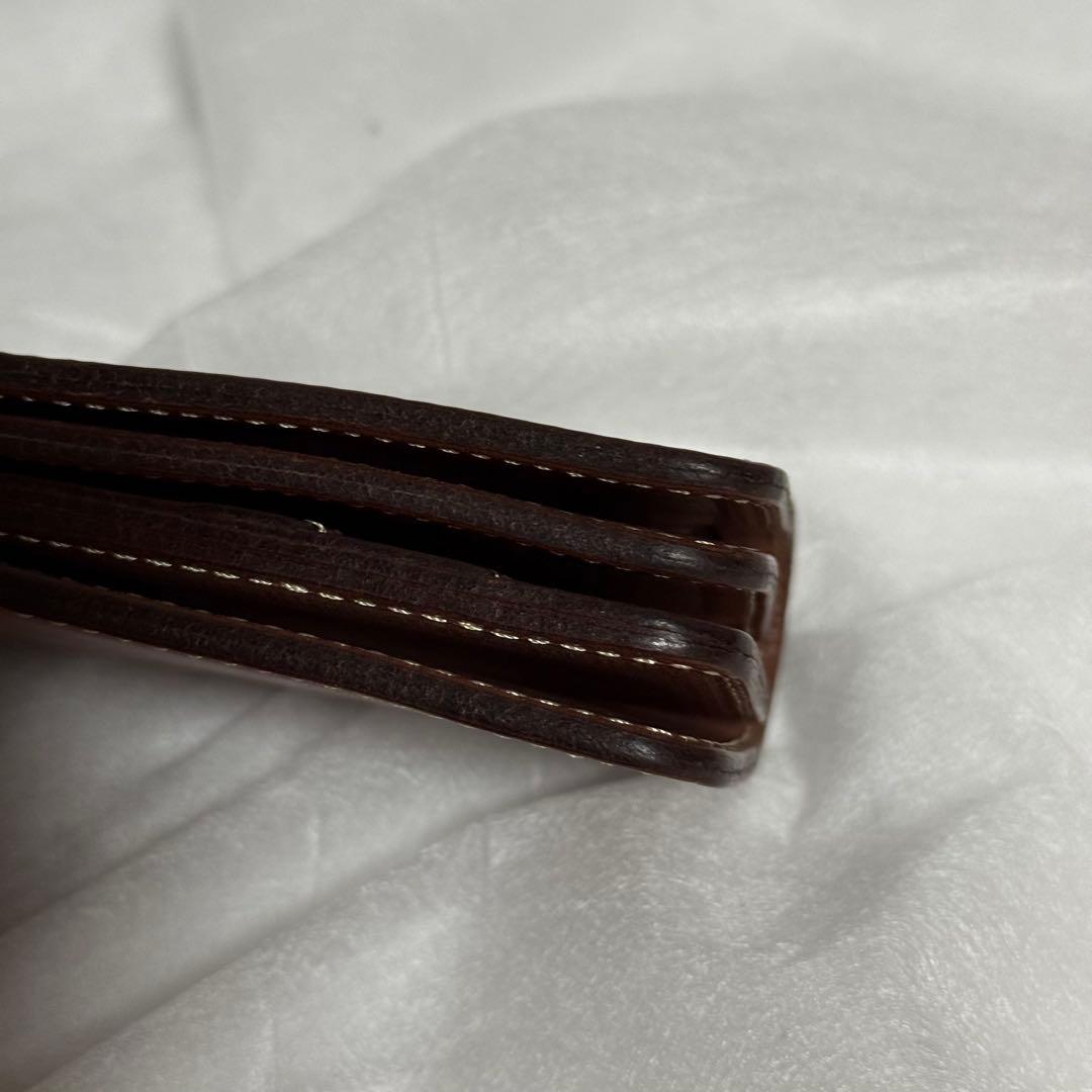 ⭐️未使用⭐️レッドムーン　二つ折り財布　ブラウン　レザー　長財布