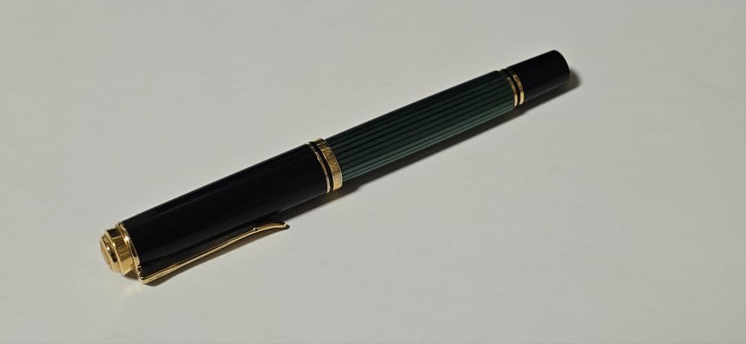ペリカン(perikan)スーベレーン M400 緑縞 F