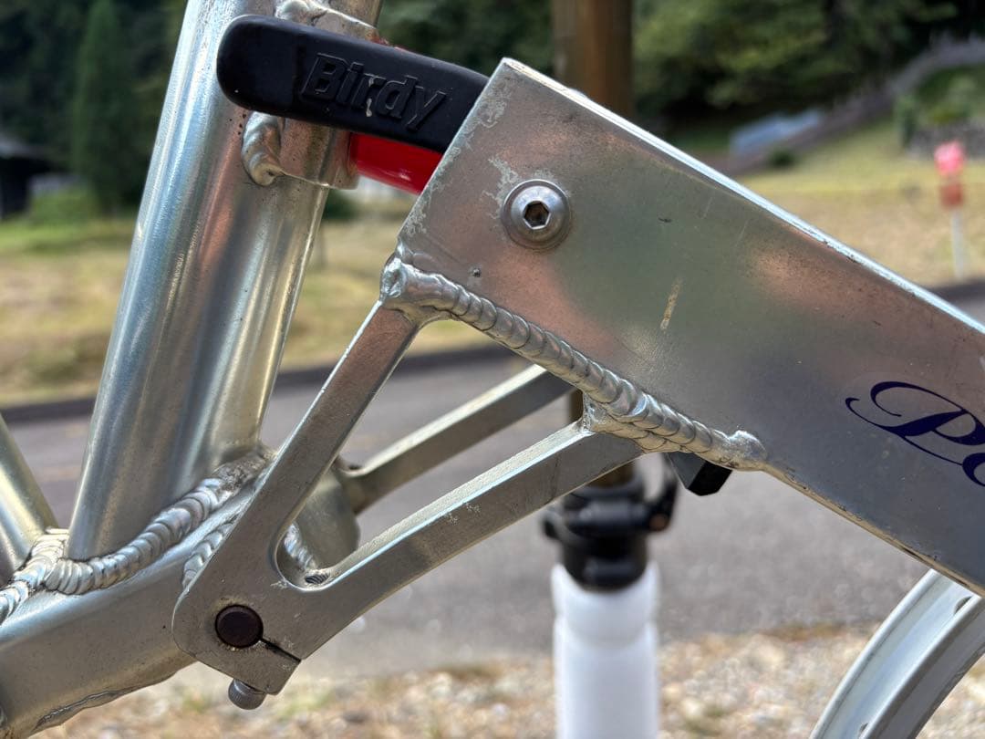 ジャンク PEUGEOT PACIFIC18フレーム/フォーク/ホイール