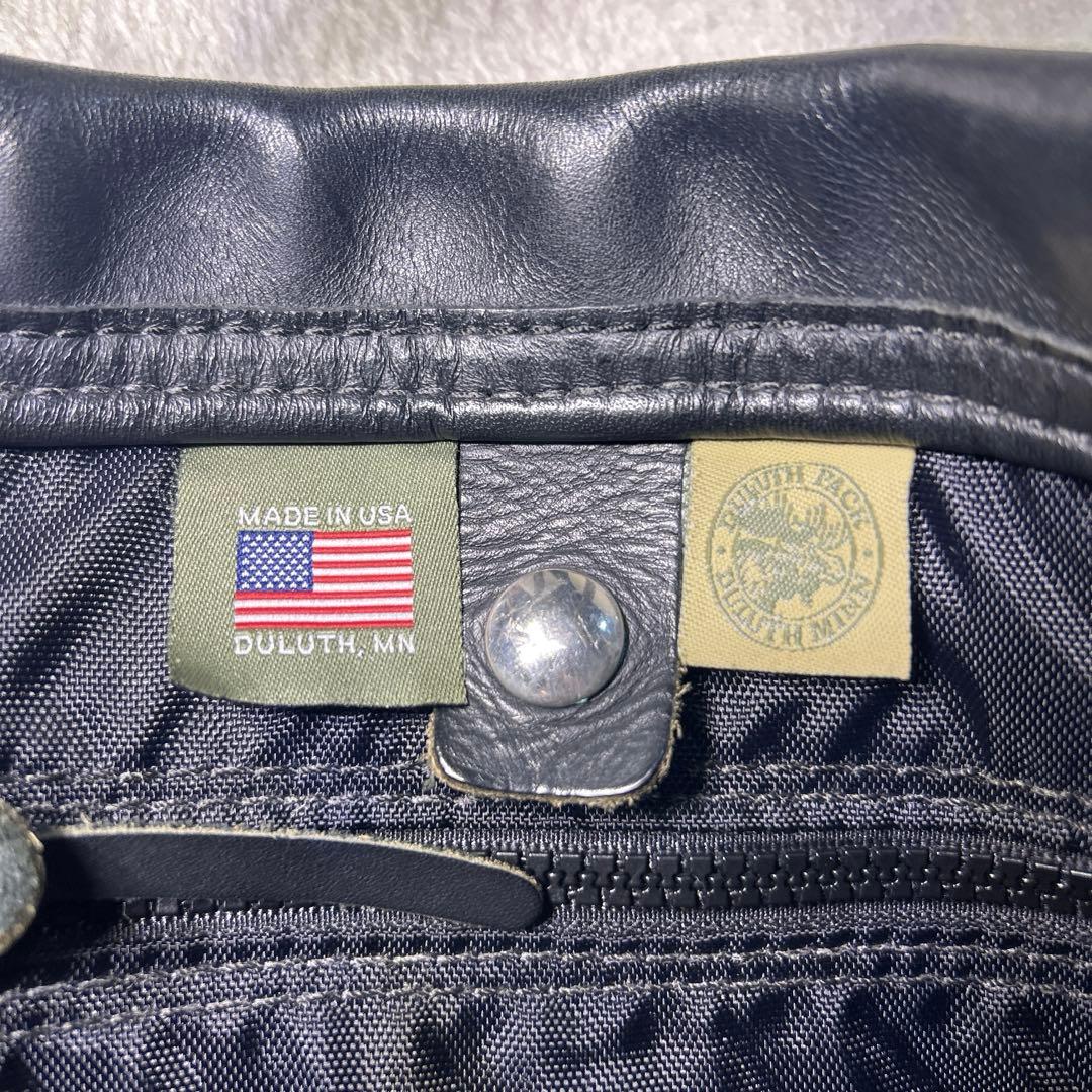【美品】DULUTH PACK オールレザー　マーケットトートバッグ