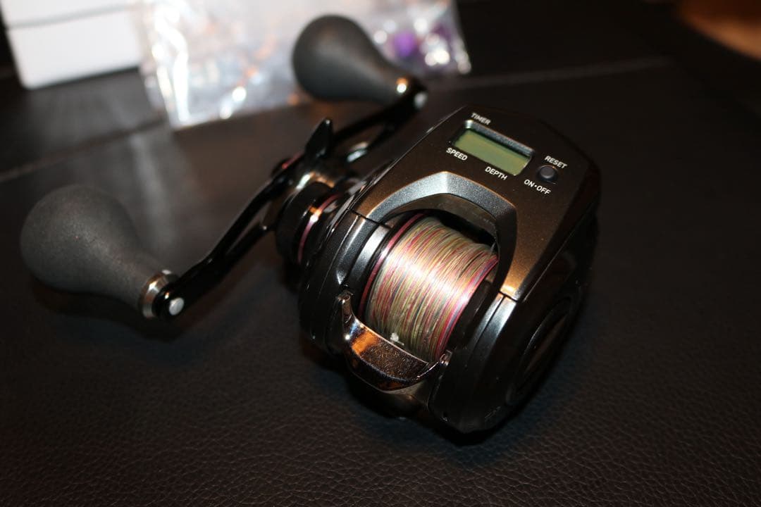 【美品】25 紅牙RX IC 150P L 左巻き タイラバ カウンター付き