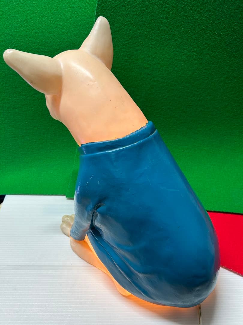 ★ROXY★BUD LIGHT ブルテリア　バド犬　店頭用　ランプ　ソフビ