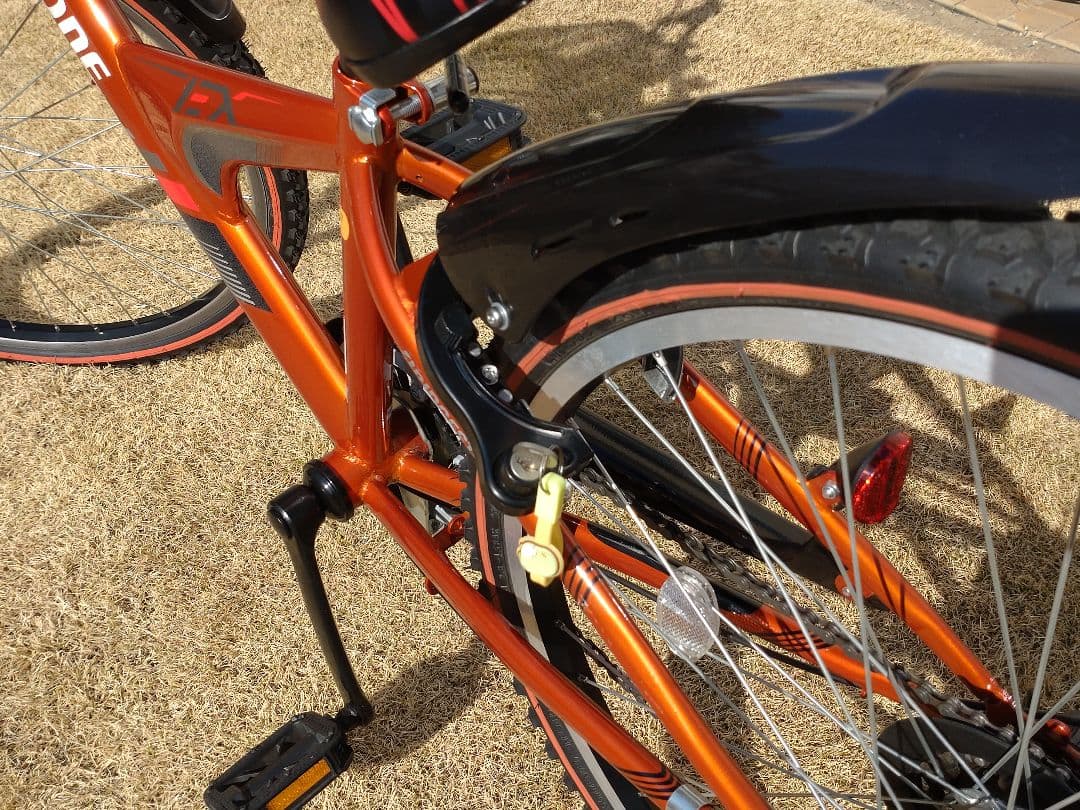 【引取希望】子供用自転車／ブリヂストン／26インチ　オレンジ