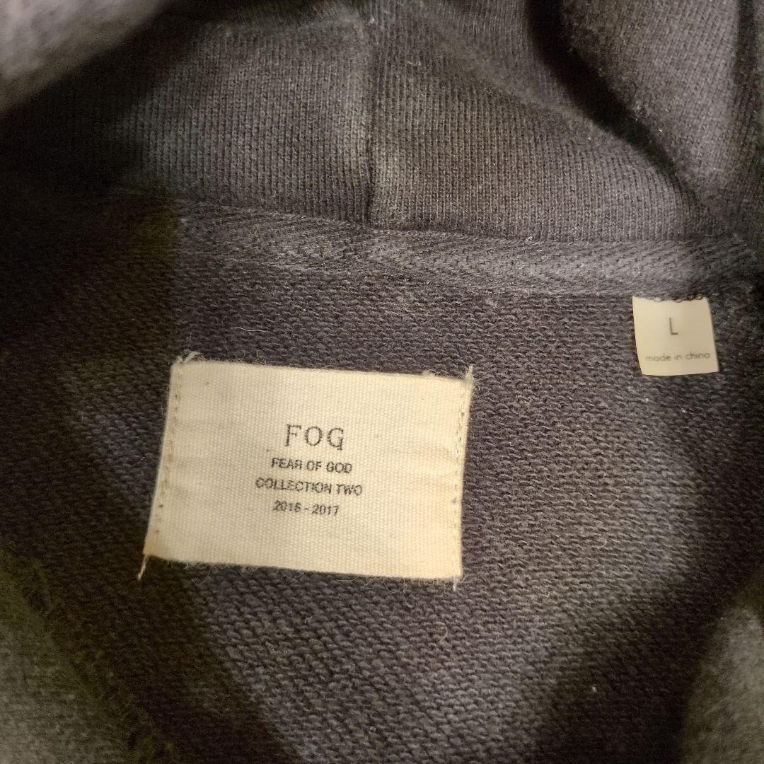 FEAR OF GOD メタリカ　フーディー　Ｌ　FOG
