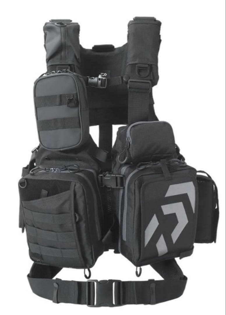 Daiwa フィッシングベスト ブラック