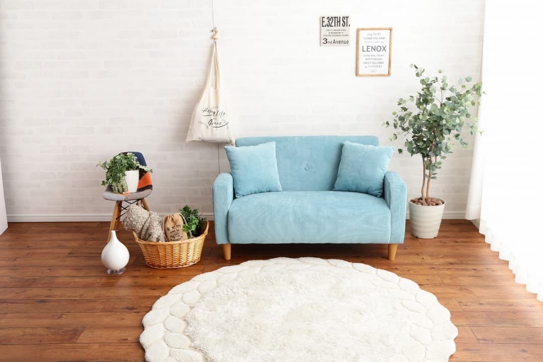 【送料無料】Prima 2人掛けソファ 天然木 椅子 ウレタン クッション付き