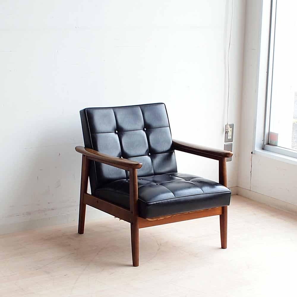 オールドカリモク Kチェア A 1シーター ビンテージ ZR24375