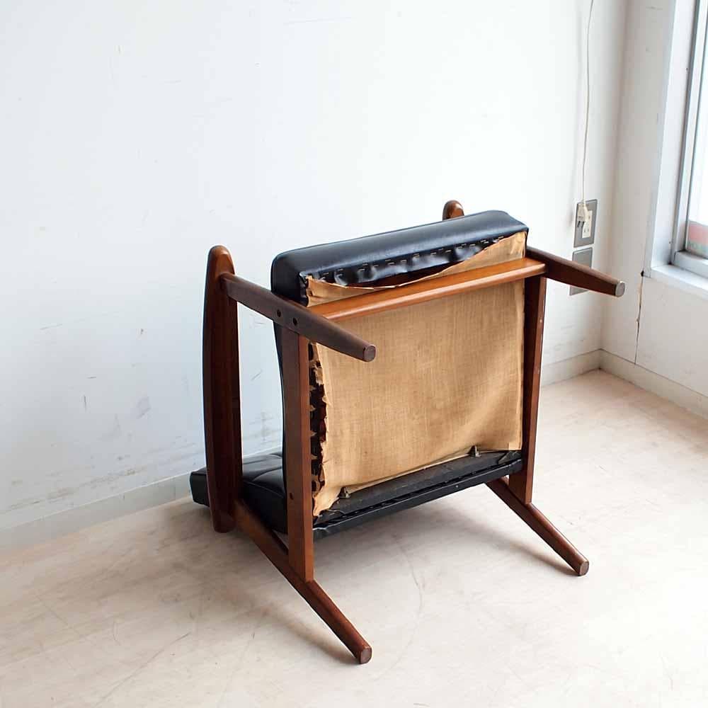 オールドカリモク Kチェア A 1シーター ビンテージ ZR24375